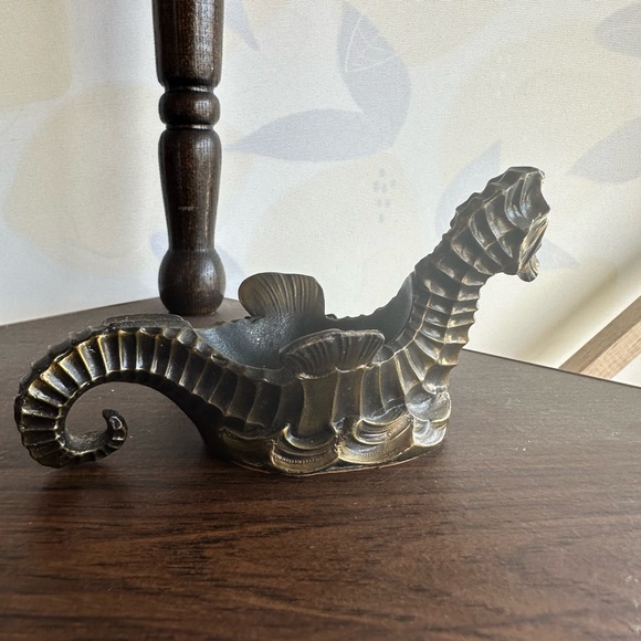Antique Vintage BRONZE SEAHORSE K & O Co Kronheim & Oldenbusch NC - Picture 4 of 6